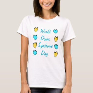 World Down Syndrome Day T Shirt