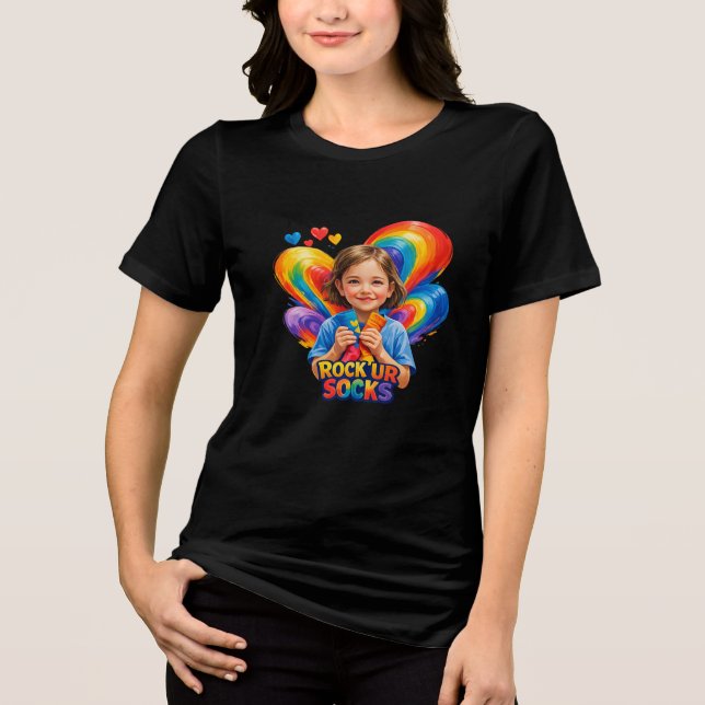 World Down Syndrome Day T Shirt (Framsida)