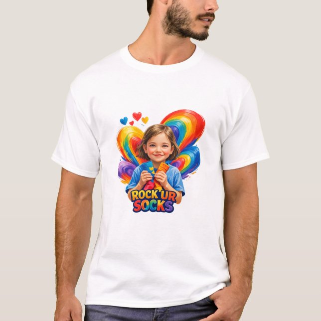 World Down Syndrome Day T Shirt (Framsida)
