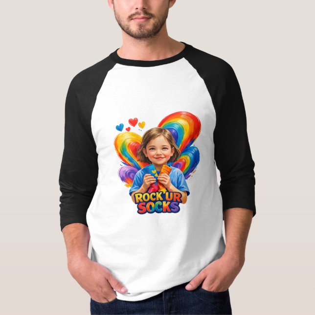 World Down Syndrome Day T Shirt (Framsida)