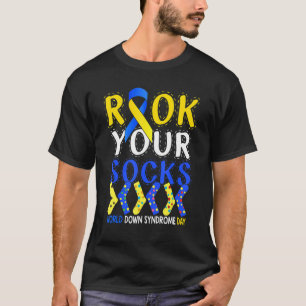 World Down Syndrome Day T Shirt Sten, din sockel A
