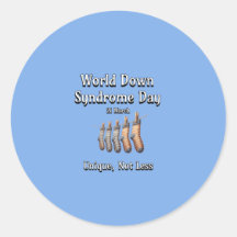 World Down Syndrome Day. Unik, inte mindre