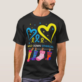 World Down Syndrome WDSD 21 mars Dag T Shirt