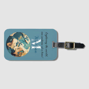 World Explorer's Globe Bagagebricka