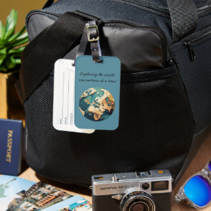 World Explorer's Globe Bagagebricka