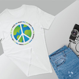 World Fredstecken Inspirational T-shirt
