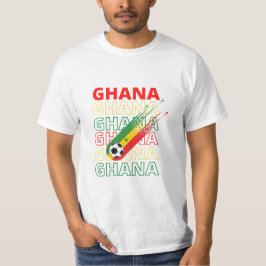 World Ghana Soccer Vintage T Shirt