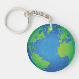 World Globe Karta