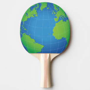 World Globe Karta Pingisracket