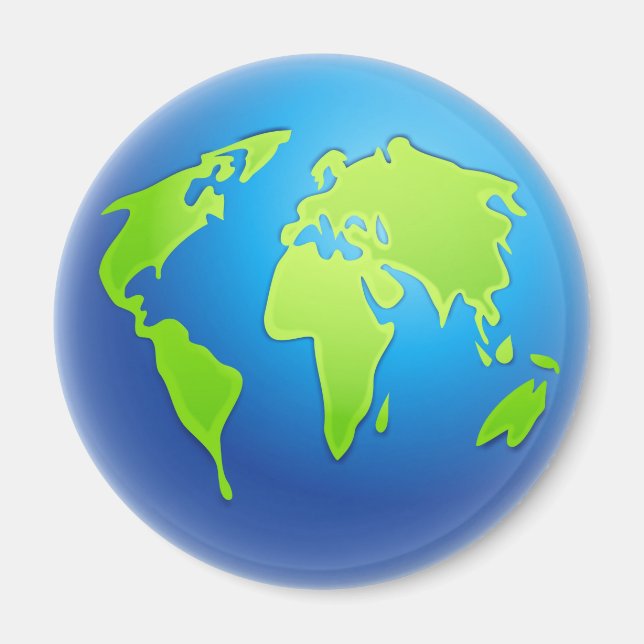 World Globe Magnet (Framsidan)