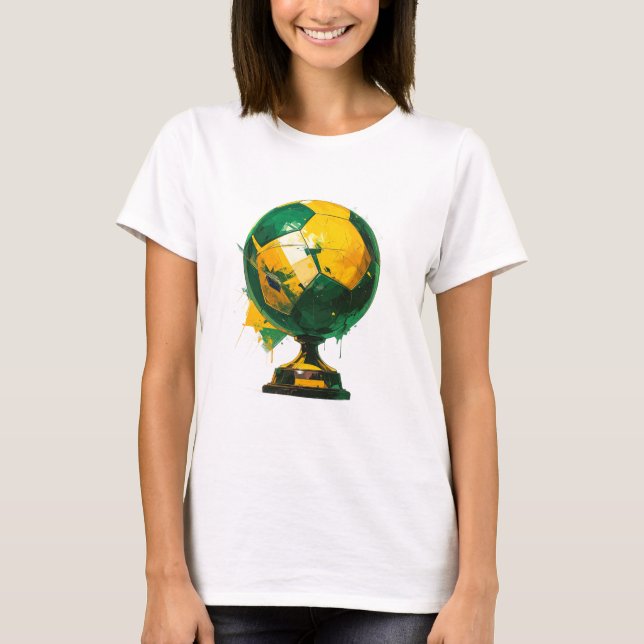 World Globe Trophy Champion Unisex T-Shirt Cool Gi (Framsida)