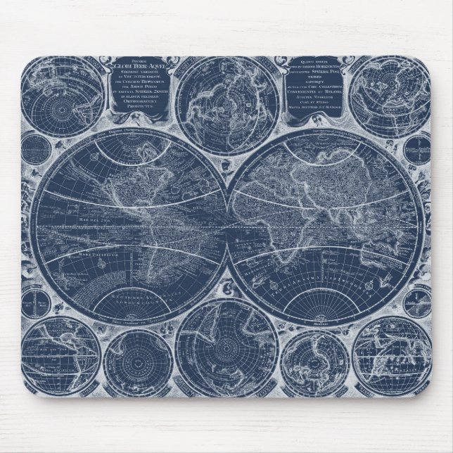 World Globes Blueprint Musmatta (Framsidan)