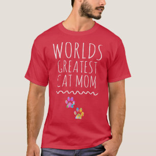World Greatest CAT Mamma, Graphic T, Kärlek my CAT T Shirt