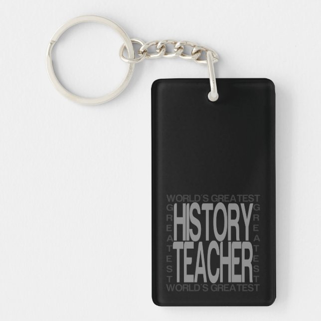World Greatest History Teacher Keychain (Framsidan)