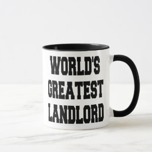 World Greatest Landlord Mugg