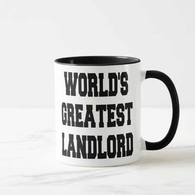 World Greatest Landlord Mugg (Höger)