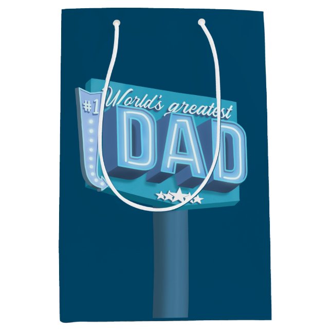 World Greatest Pappa neon Sign (Framsidan)