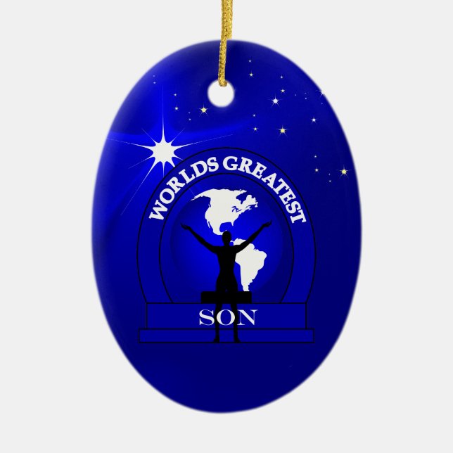 World Greatest Son jul Ornament (Framsidan)