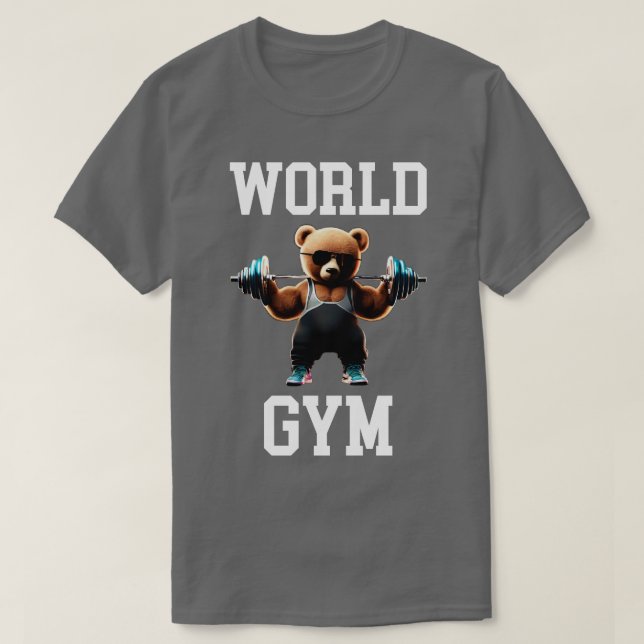World Gym 5 T Shirt (Design framsida)