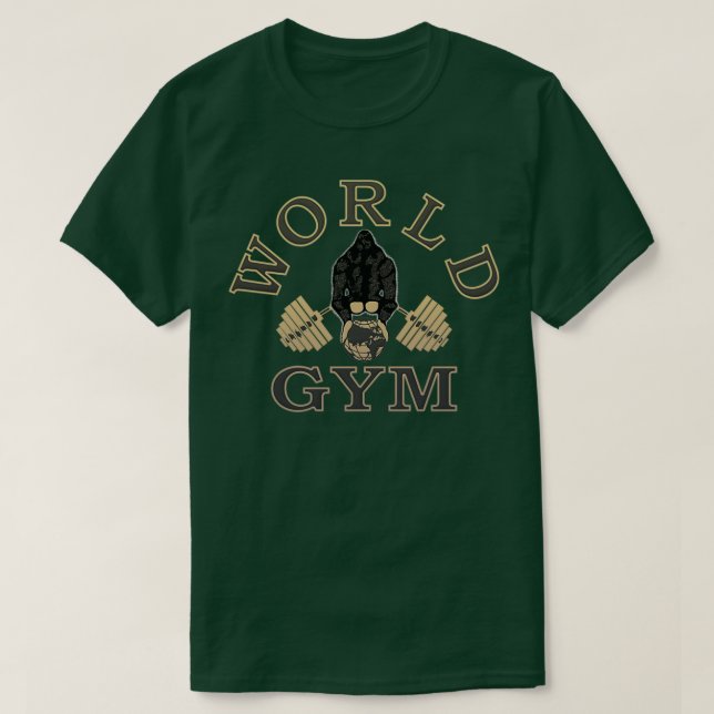 World Gym Gorilla T Shirt (Design framsida)