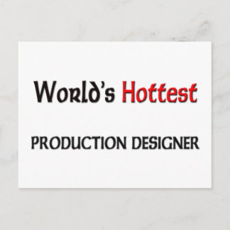 World Hottest Production Designer Vykort