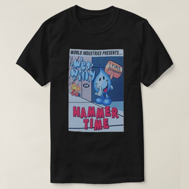 World Industries Flame Boy HookUps SkateHookUps 90 T Shirt (Design framsida)
