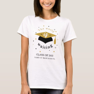 World is Waiting Class of 2022 Grad Personlig T Shirt