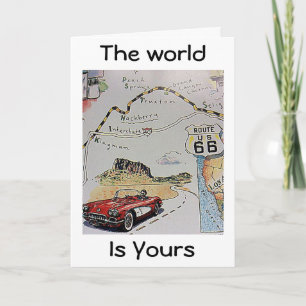 "WORLD is YOURS"-GRATTISAR Kort