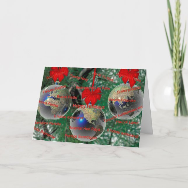 World Julkort Helgkort (Framsida)