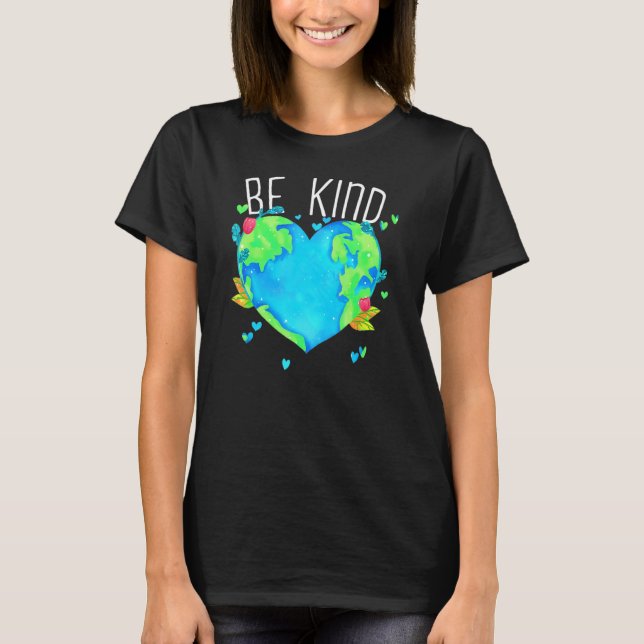 World Kindness Unity Day Anti Bullying Be Nice Kin T Shirt (Framsida)