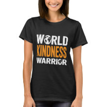 World Kindness Warrior Typografi Vektor Design