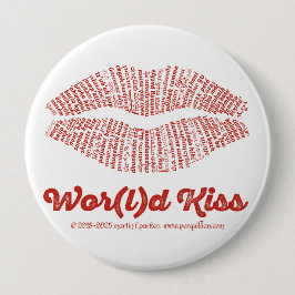 World Kiss Button Knapp