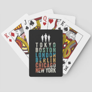 World Major Marathon Cities Casinokort