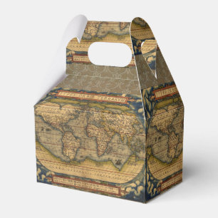 World Map Antique Ortelius Europe Travel Presentaskar