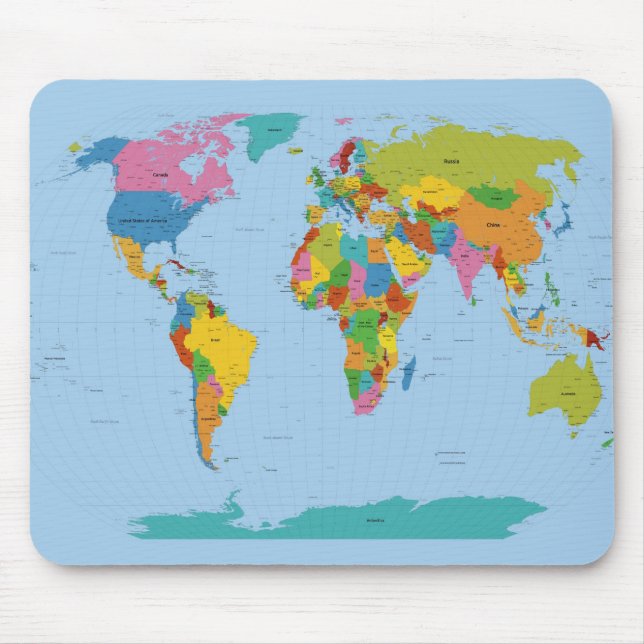 World Map Bright Musmatta (Framsidan)