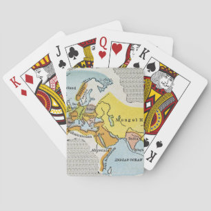 WORLD MAP, c1300. Spel Kort