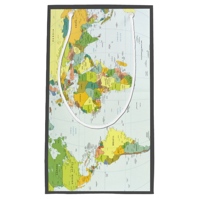 World Map Globe Land Atlas (Framsidan)