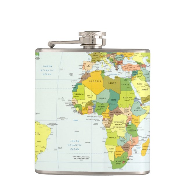 World Map Globe Land Atlas Fickplunta (Framsidan)