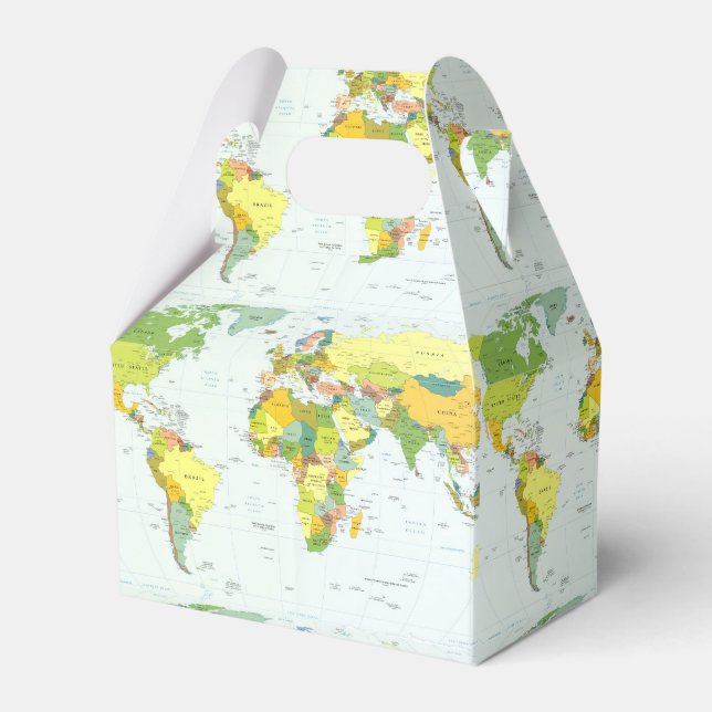 World Map Globe Land Atlas Presentaskar (Framsidan Sidan)
