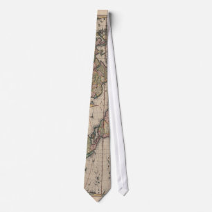 World Map Globe Travel Antique Slips