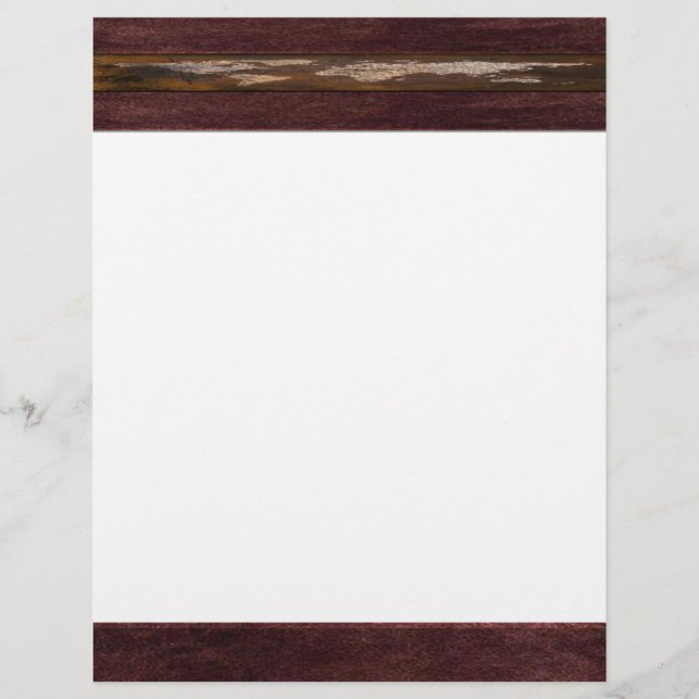 World Map Letterhead (Framsida)