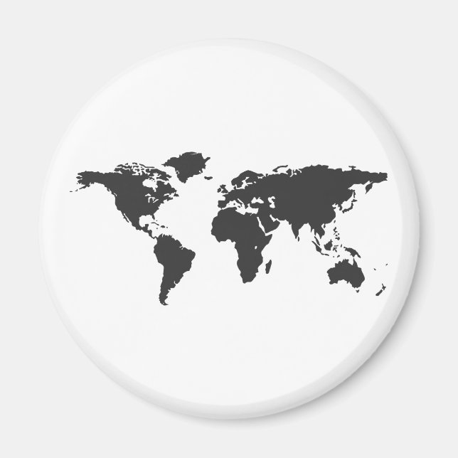 World map Magnet (Framsidan)
