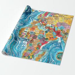 World Map  Presentpapper