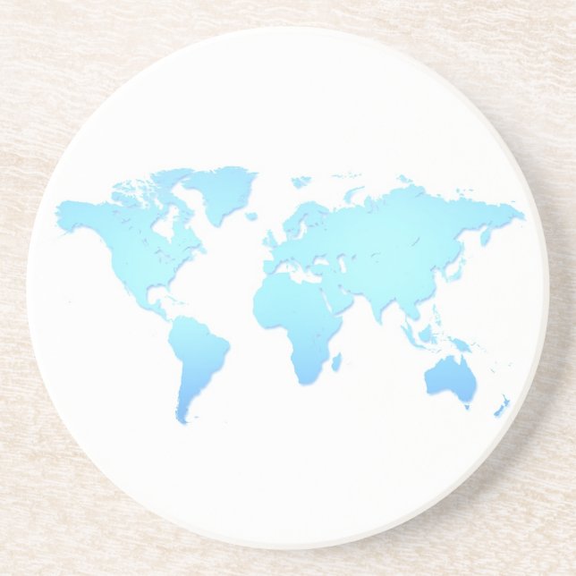 World Map Underlägg (Framsidan)