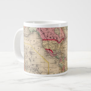 World Mercator proj Karta av Mitchell Jumbo Mugg