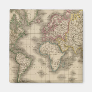 World, Mercators projektion 2 Magnet