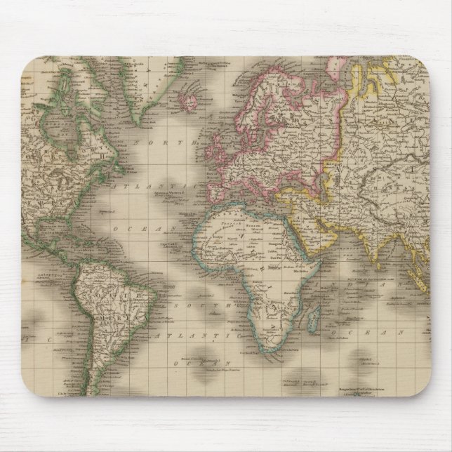World, Mercators projektion 2 Musmatta (Framsidan)