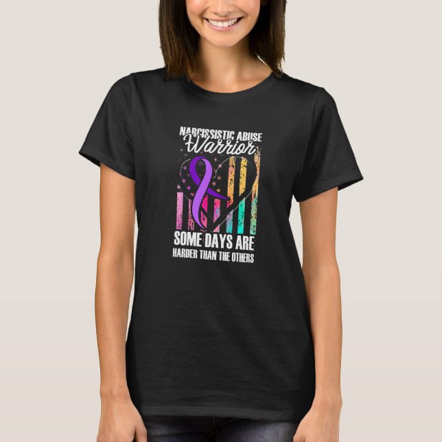 World Narcissistic Abuse Awareness Life Research S T Shirt (Framsida)