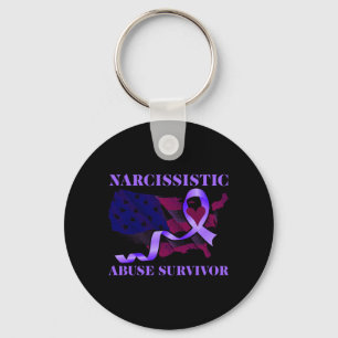 World Narcissistic Abuse Awareness Survivor Nyckelring