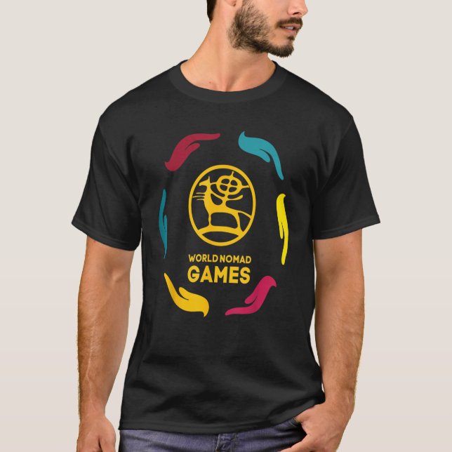 World nomad-spel t shirt (Framsida)